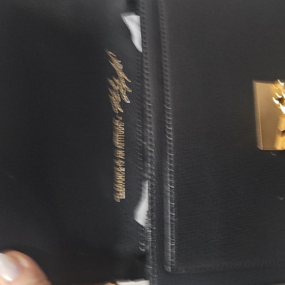 Karl Lagerfeld Black Floral Crossbody Bag - Picture 4 of 4